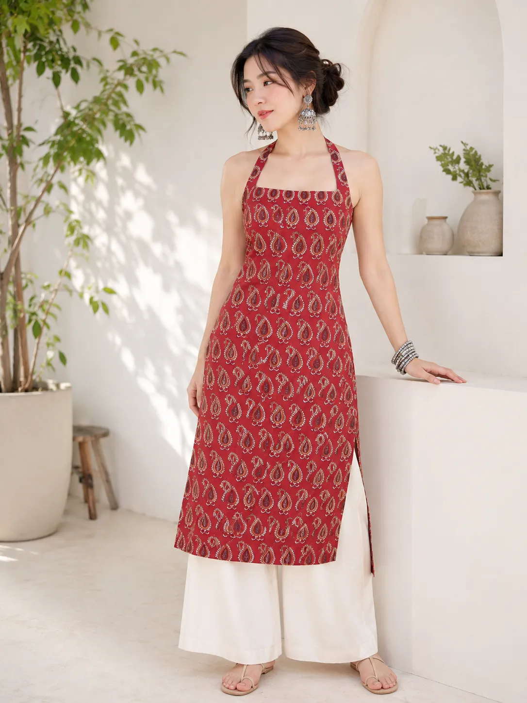 Shyama Hand Block Printed Kurti